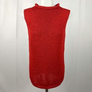 Windridge by Cheryl Nash Medium Red Shirt Top